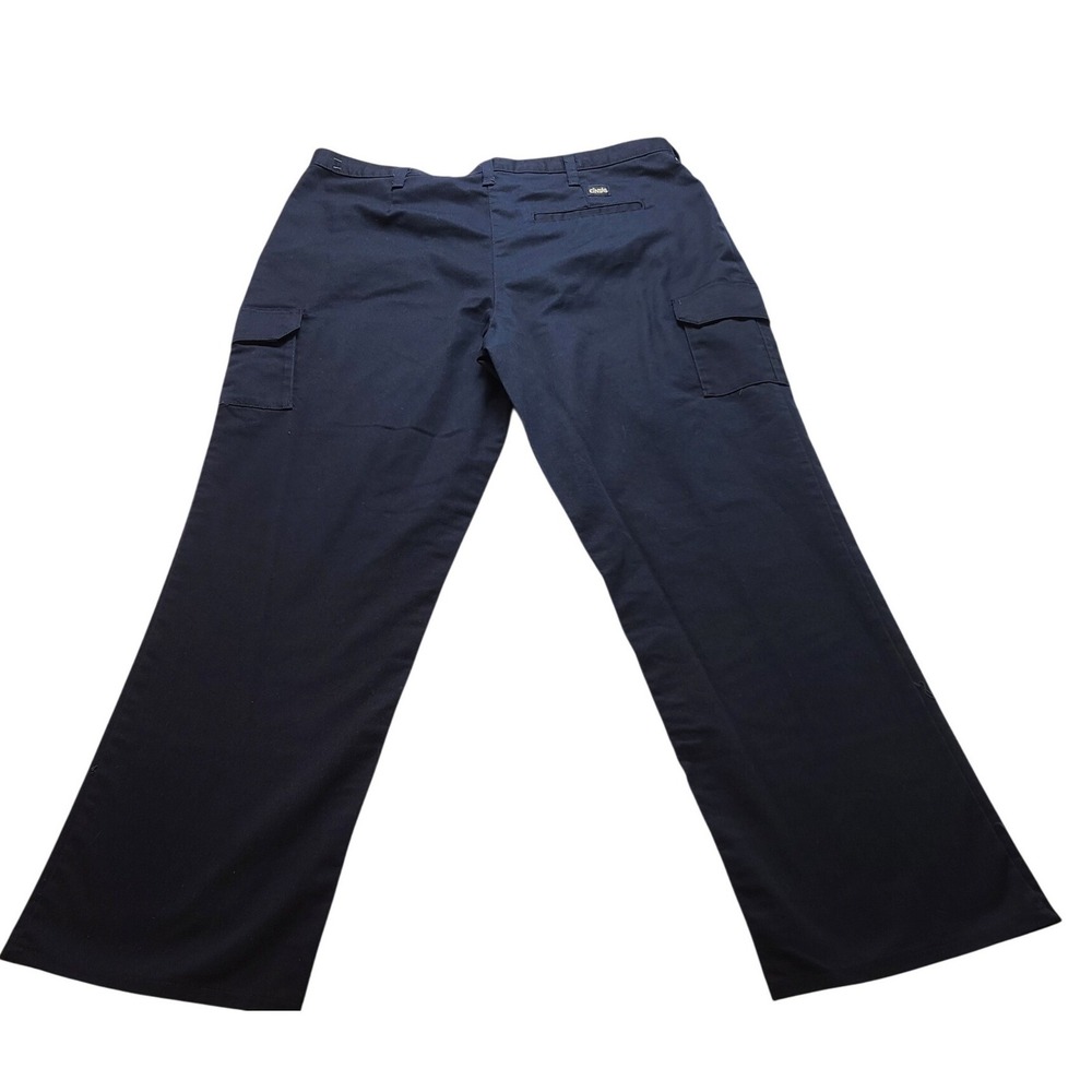 Cintas Cathy Fit Navy‎ Blue Cargo Work Pants Women's 16 RG Uniform Utility NEW